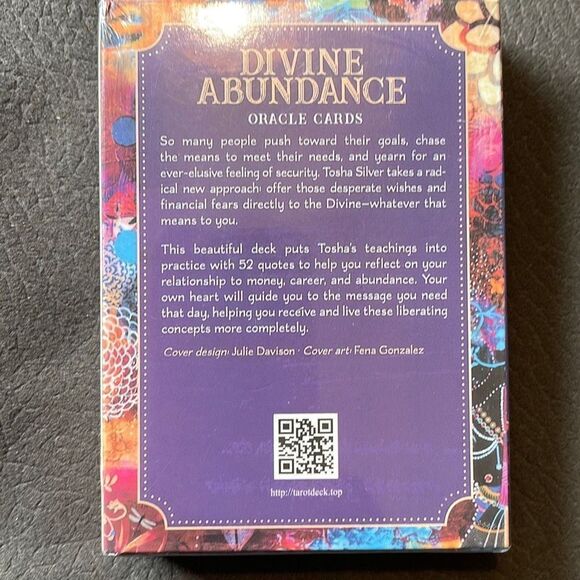 Divine Abundance oracle cards mini deck 51 cards Tosha Silver NEW NIP - Picture 2 of 12